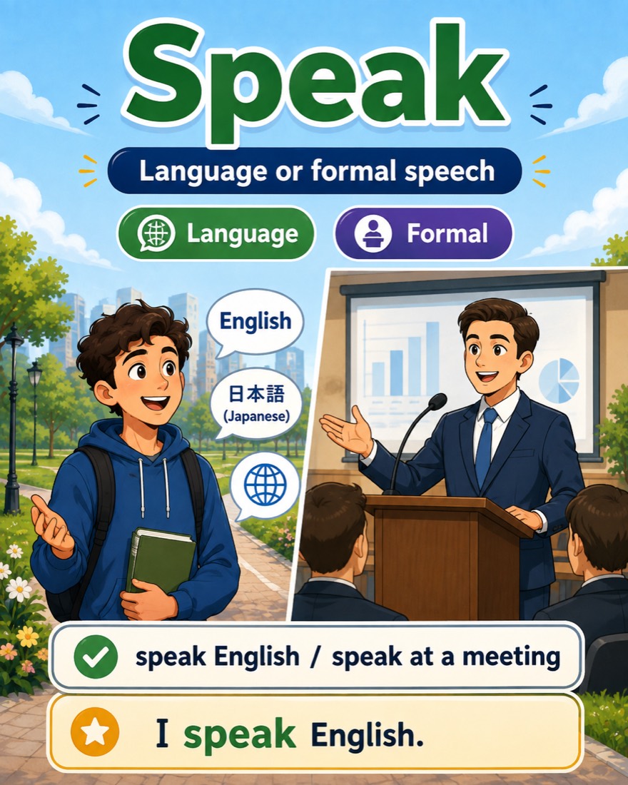 speak en